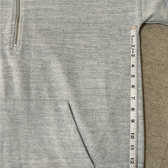 Haven Well Within Women's Light BLUE Quarter-Zip pullover - Picture 4 of 6